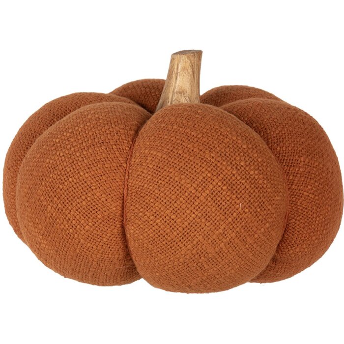 Clayre & Eef 65247 Decoratieve Pompoen Oranje Ø 20x14 cm