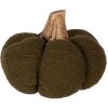 Clayre & Eef 65248 Decoratieve Pompoen Groen Ø 9x8 cm