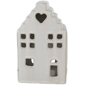 Clayre & Eef 6CE1588L Theelichthouder Kerst Cottage...