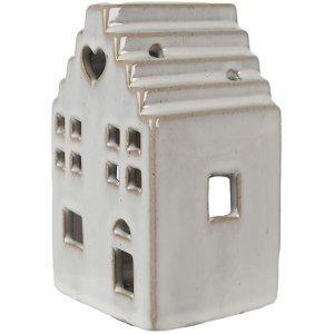 Clayre & Eef 6CE1588M Kaarshouder Kerst Cottage Beige...