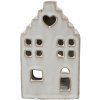Clayre & Eef 6CE1588M Kaarshouder Kerst Cottage Beige 9x7x14 cm