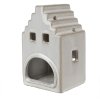 Clayre & Eef 6CE1588M Kaarshouder Kerst Cottage Beige 9x7x14 cm