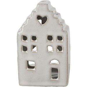 Clayre & Eef 6CE1588S Theelichthouder Kerst Cottage...