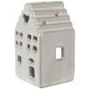 Clayre & Eef 6CE1588S Theelichthouder Kerst Cottage Beige 7x6x11 cm