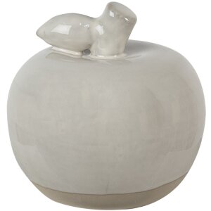 Clayre & Eef 6CE1592S Decoratieve Appel Beige Ø 8x8 cm