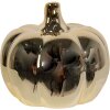 Clayre & Eef 6CE1595 Decoratieve Pompoen Goudkleurig Ø 9x8 cm