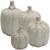 Clayre & Eef 6CE1596S Decoratieve Pompoen Beige Ø 8x10 cm