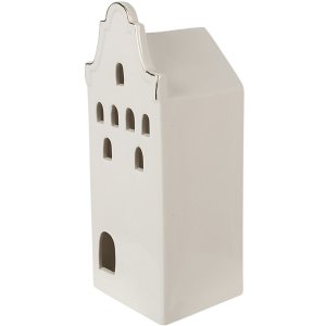 Clayre & Eef 6CE1599M Decoratiehuisje met LED Beige,...