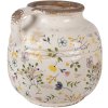Clayre & Eef 6CE1611L Sierkan Beige Geel Ø 17x16 cm