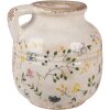 Clayre & Eef 6CE1611M Sierkan Beige Geel Ø 12x14 cm