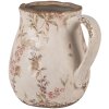 Clayre & Eef 6CE1616M Sierkan Beige Roze 17x13x16 cm