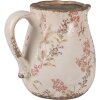 Clayre & Eef 6CE1616M Sierkan Beige Roze 17x13x16 cm