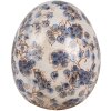 Clayre & Eef 6CE1620S Sierei Beige Blauw Ø 9x12 cm Keramiek Landelijke Stijl