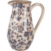Clayre & Eef 6CE1621M Sierkan Beige Blauw 20x14x25 cm