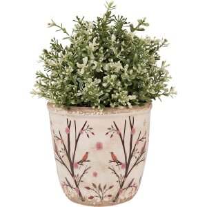 Clayre & Eef 6CE1641M Bloempot voor Binnen Beige...
