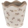 Clayre & Eef 6CE1672L Binnen Bloempot Beige Ø 19x18 cm