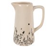 Clayre & Eef 6CEFAF0004M Sierkan Beige, Zwart 16x11x20 cm