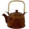 Clayre & Eef 6CETE0136 Theepot Bruin Ø 14x12 cm - 750 ml