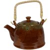 Clayre & Eef 6CETE0140 Theepot Bruin Ø 14x12 cm - 750 ml