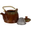 Clayre & Eef 6CETE0140 Theepot Bruin Ø 14x12 cm - 750 ml