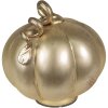 Clayre & Eef 6GL4321L Decoratieve Pompoen Goudkleurig Ø 21x22 cm
