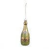 Clayre & Eef 6GL4345 Kersthanger Groen Goudkleurig Ø 5x14 cm