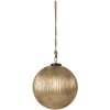 Clayre & Eef 6GL4363L Kerstbal goudkleurig Ø 26x26 cm glas
