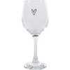 Clayre & Eef 6GL4400 Wijnglas Transparant Ø 8x17 cm 250 ml