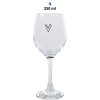 Clayre & Eef 6GL4400 Wijnglas Transparant Ø 8x17 cm 250 ml