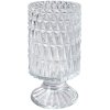Clayre & Eef 6GL4412 Vaas Glas Transparant Ø 10x18 cm