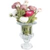 Clayre & Eef 6GL4414 Glazen vaas Transparant Ø20x26 cm