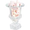 Clayre & Eef 6GL4415 Vaas Glas Transparant Ø 15x20 cm