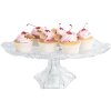 Clayre & Eef 6GL4432 Dienschaal Transparant 36x20x13 cm