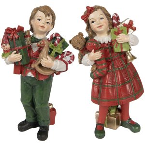 Clayre & Eef 6PR3920 Decoratie Kinderen Rood, Groen...
