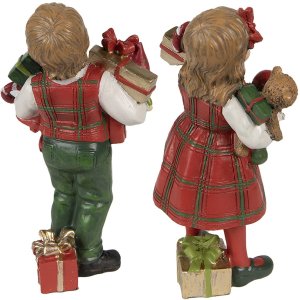 Clayre & Eef 6PR3920 Decoratie Kinderen Rood, Groen...