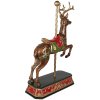 Clayre & Eef 6PR3922 Deco Hert Bruin, Groen 35x18x56 cm