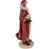 Clayre & Eef 6PR3951 Kerstversiering Beeldje Kerstman Rood 18x14x33 cm