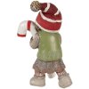 Clayre & Eef 6PR3986 Decoratie Kind Polyresin Groen 13x8x18 cm