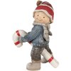 Clayre & Eef 6PR3987 Decoratie Kind Blauw 13x8x18 cm