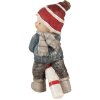 Clayre & Eef 6PR3987 Decoratie Kind Blauw 13x8x18 cm