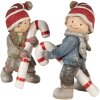 Clayre & Eef 6PR3987 Decoratie Kind Blauw 13x8x18 cm
