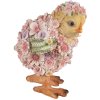Clayre & Eef 6PR4897 Decoratief Kuiken Roze Geel 11x11x14 cm