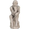Clayre & Eef 6TE0493 Decoratie Man Grijs 16x12x31 cm