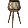 Clayre & Eef 6Y5402M Plantenhouder Koperkleurig Bruin 35x35x60 cm