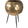 Clayre & Eef 6Y5409 Plantenhouder Goudkleurig Zwart Ø 22x28 cm IJzer