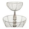Clayre & Eef 6Y5412 Etagere Beige gekleurd Ø 30x44 cm