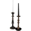 Clayre & Eef 6Y5455 Kaarshouder zwart Ø11x25 cm Vintage ijzer
