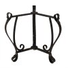 Clayre & Eef 6Y5476 Kamerplantenstandaard Zwart Ø 29x53 cm