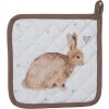 Clayre & Eef BSLC45 Pannenlap Beige Bruin 20x20 cm