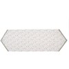 Clayre & Eef CFL65 Tafelloper Wit 50x160 cm